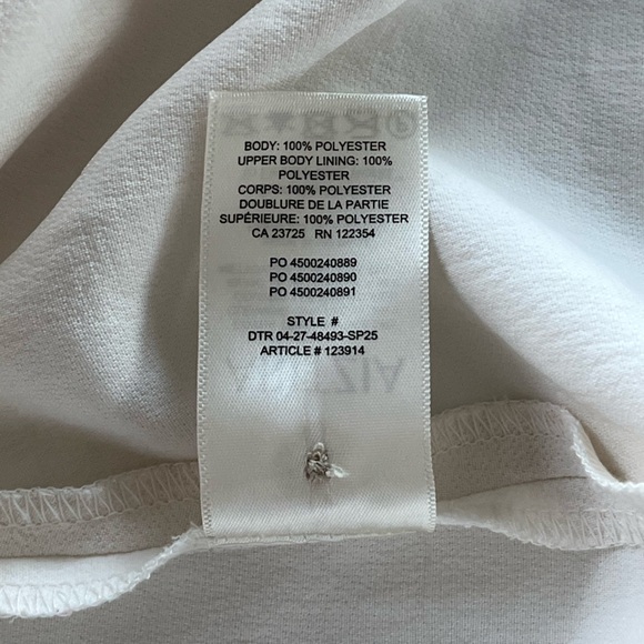 Aritzia Wilfred Pageturner Cream Halter Kapanese Crepe Jumpsuit Sz 8 - Picture 15 of 16